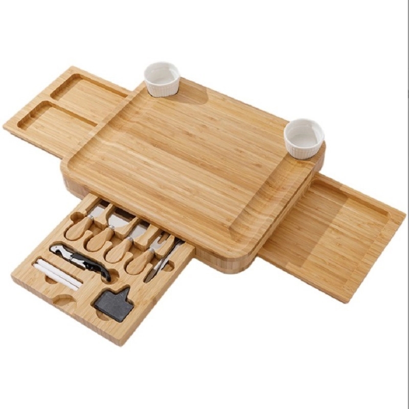 Cheese Board W/ Knife Set 7
