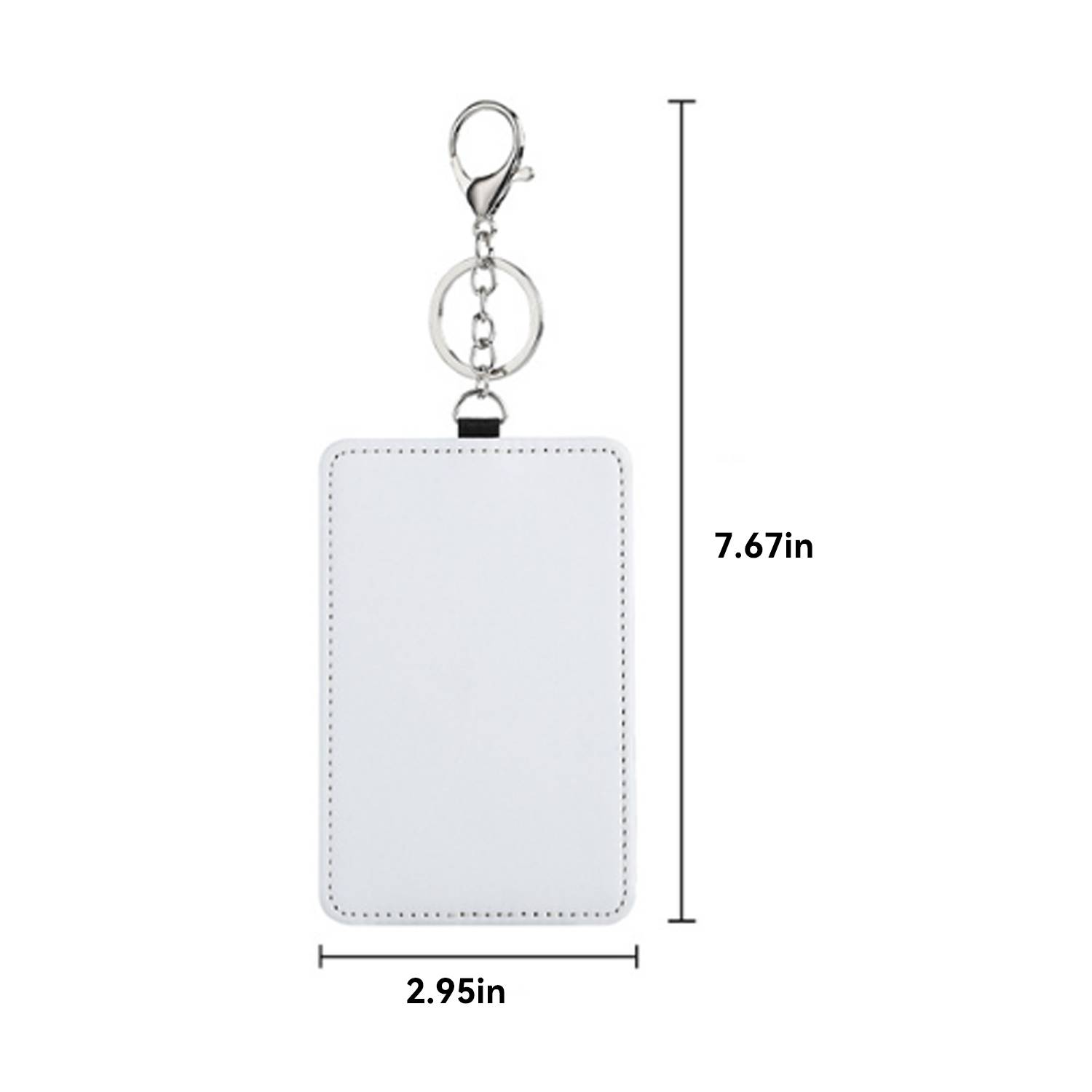 Pu Leather ld Badge Card Holder 1