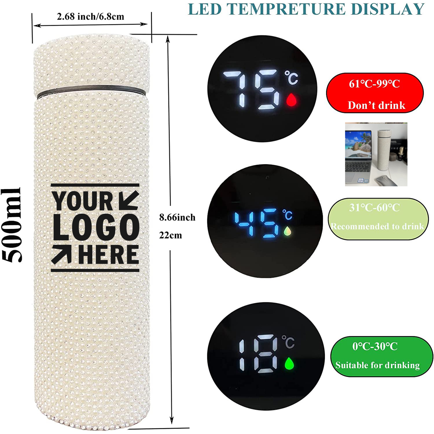 7.5 x 4.5 Hot and Cold Gel Bead Ice Pack 1