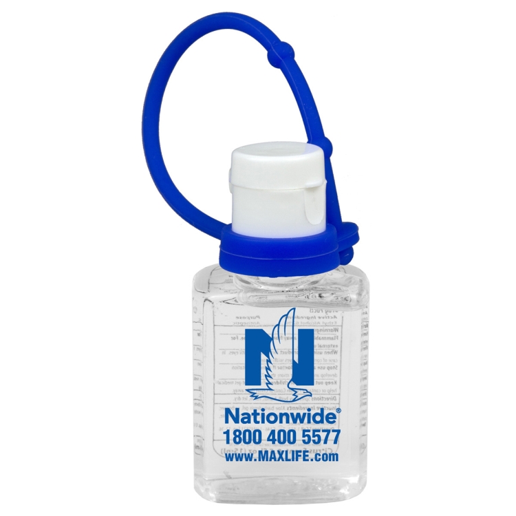 "SanPal S Connect" 0.5 oz Compact Hand Sanitizer Antibacterial Gel in Flip-Top Squeeze Bottle 4