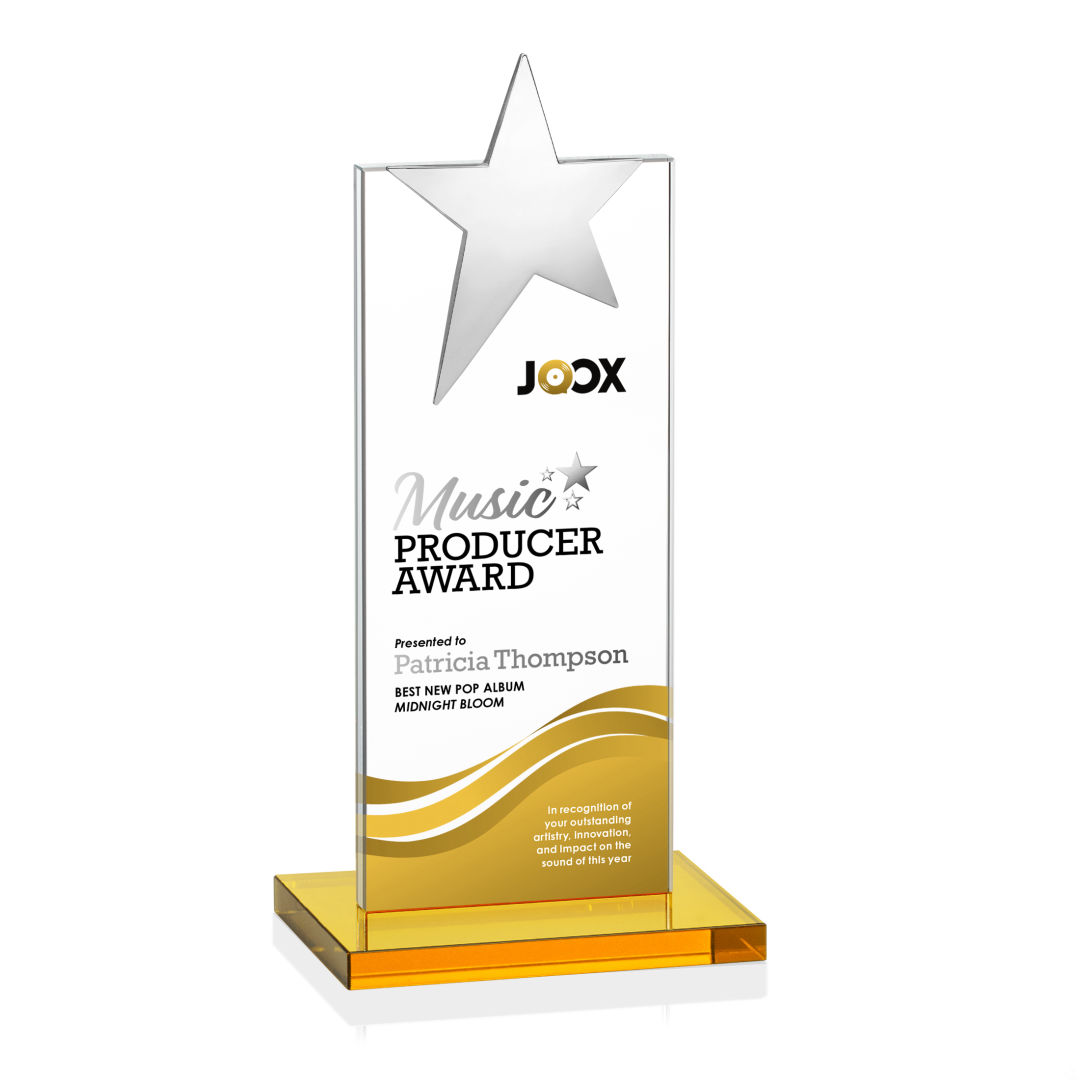 Bryanston Chrome Star VividPrint™ Award - Amber 2