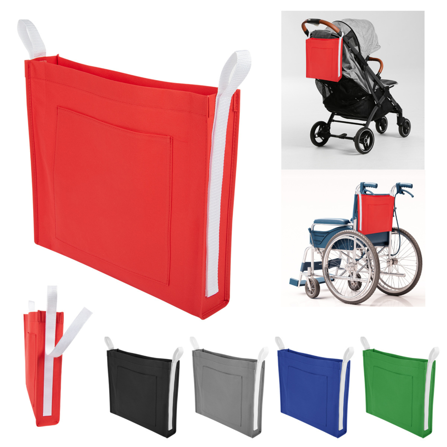 Non-Woven Wheelchair Tote Bag 1