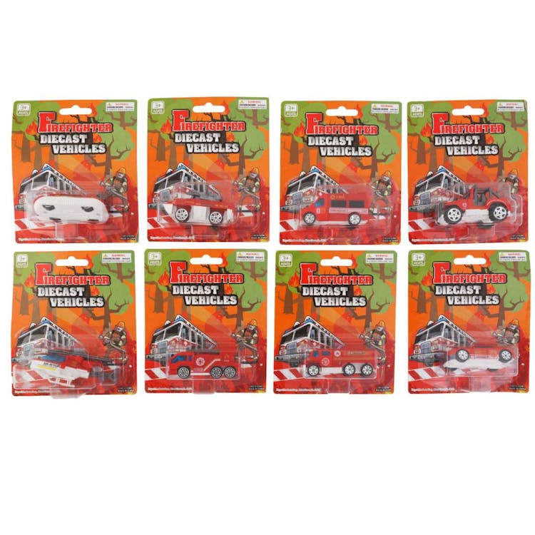Firefighter Diecast Vehicles - Assorted 2