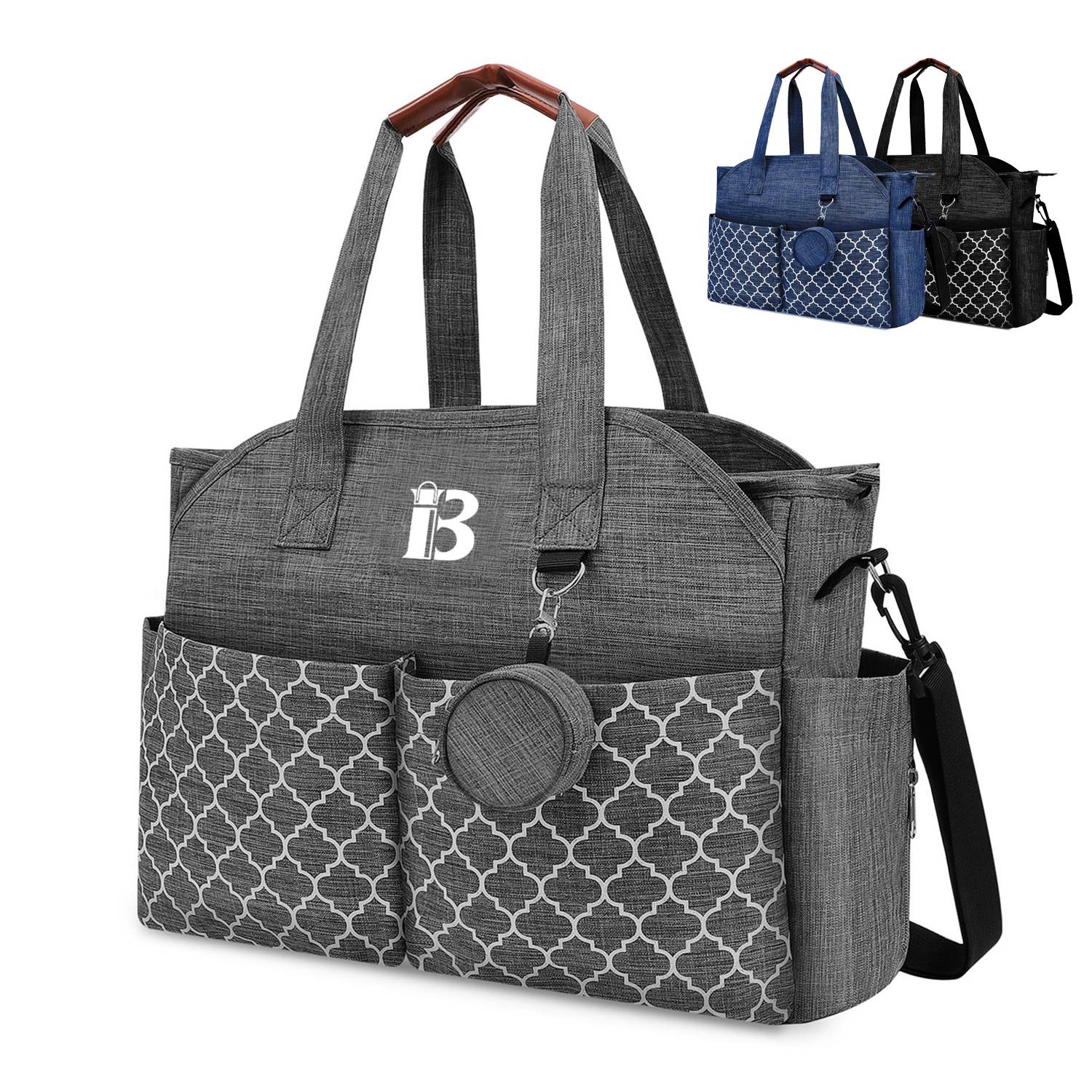 Oxford shoulder diaper baby bag 4