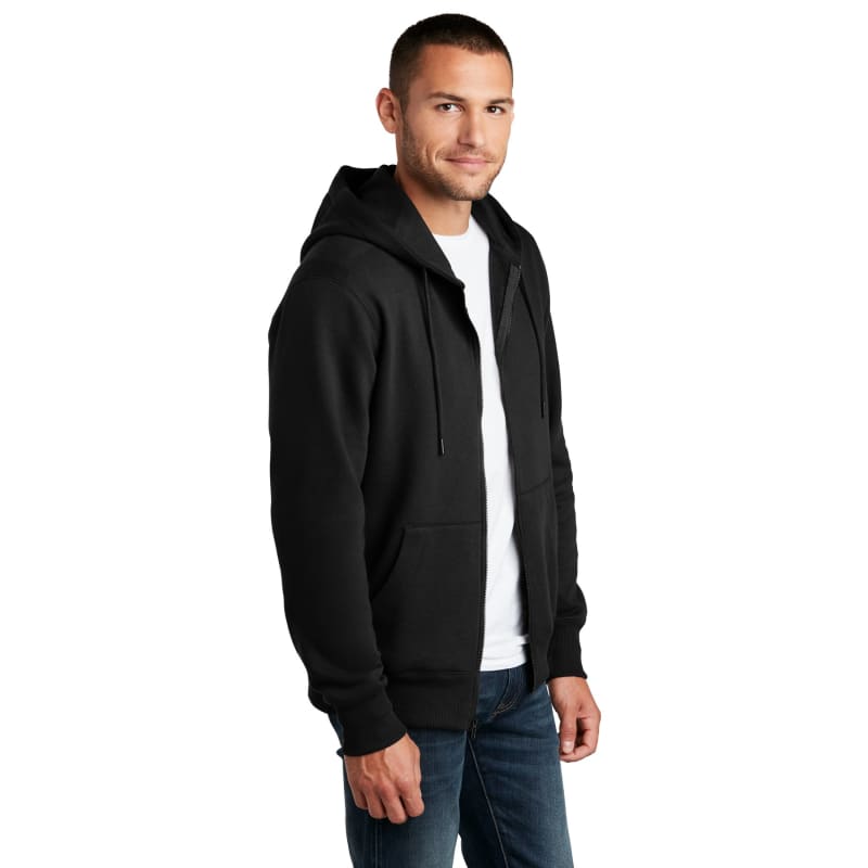 District Perfect Weight Fleece Full-Zip Hoodie 46