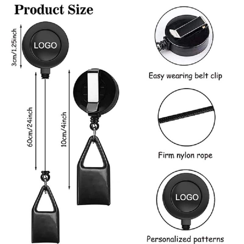 Retractable Lighter Holder W/ Metal Belt Clip 1