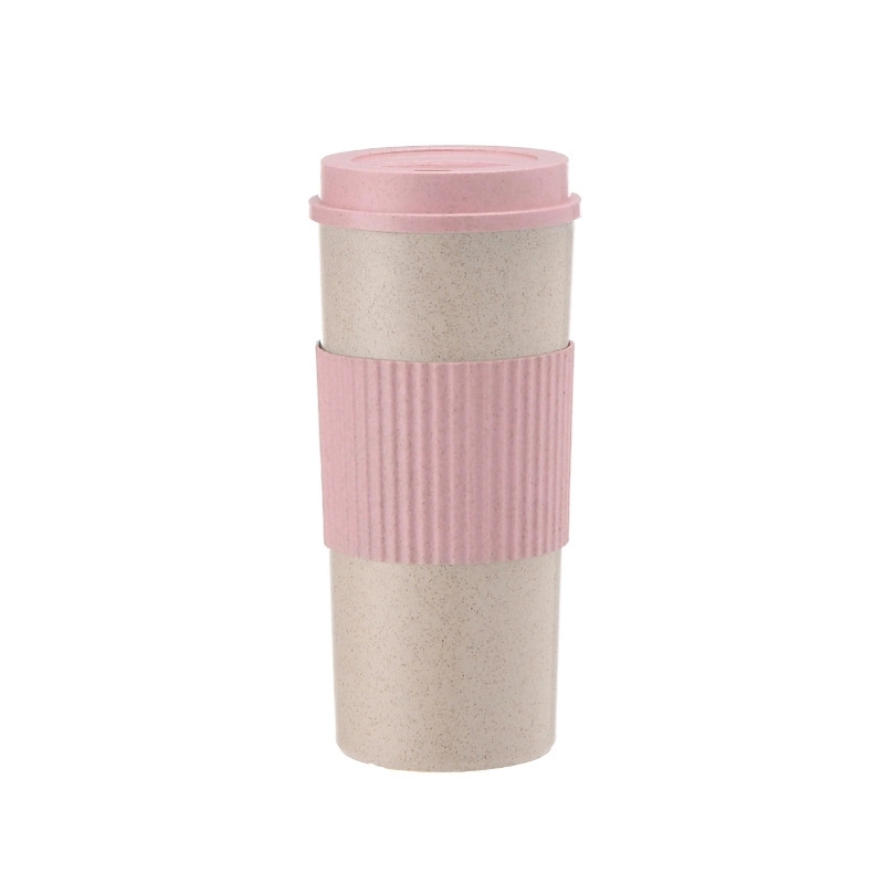 Custom 19 oz Wheat Fiber Coffee  Travel Tumbler 13