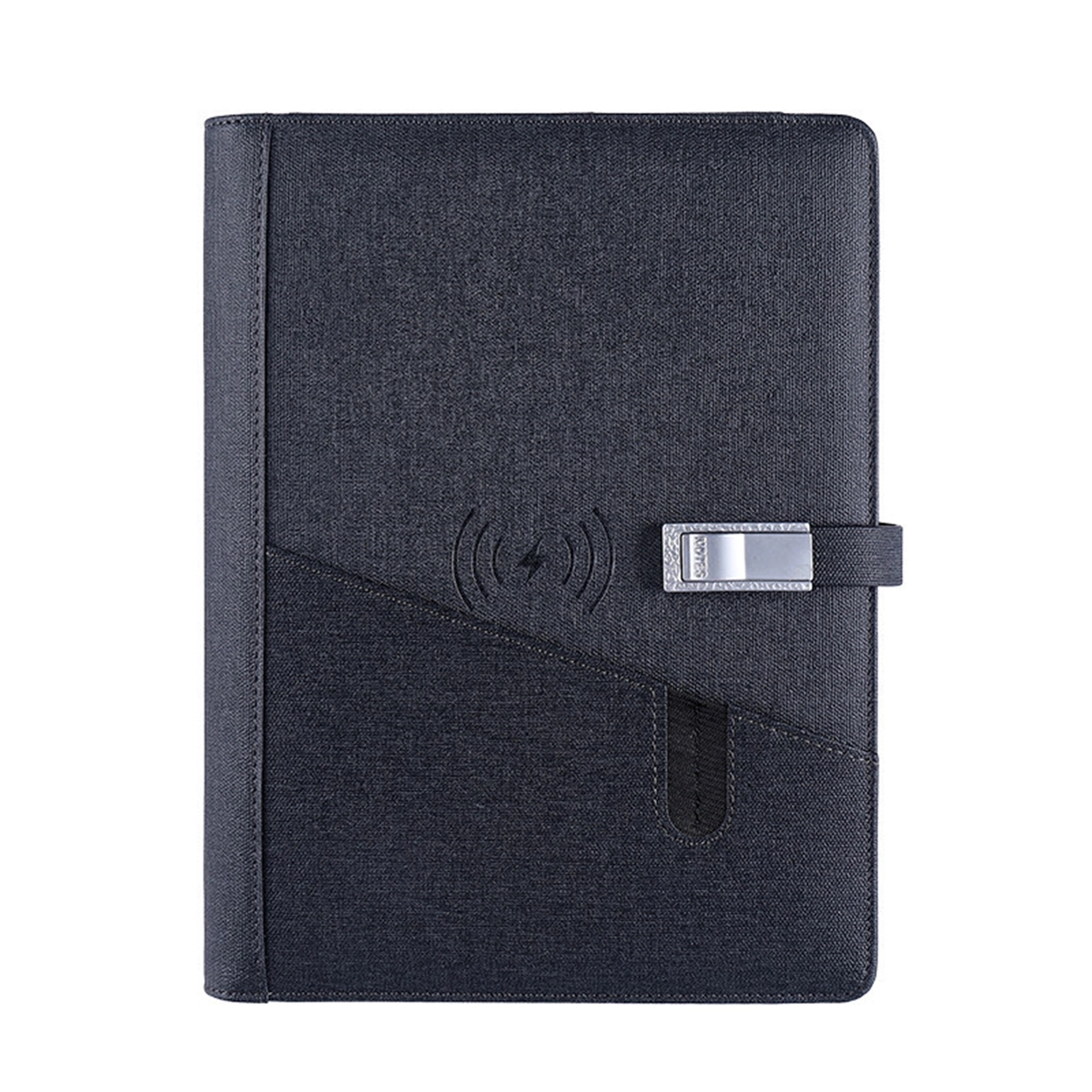 Wireless Charging Notebook with 6000 mAH Power Bank 7