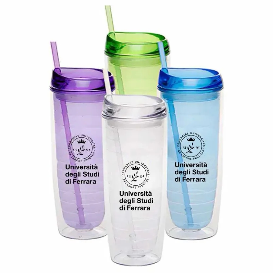 20 Oz Tall Acrylic Sip Drinking Tumblers 2