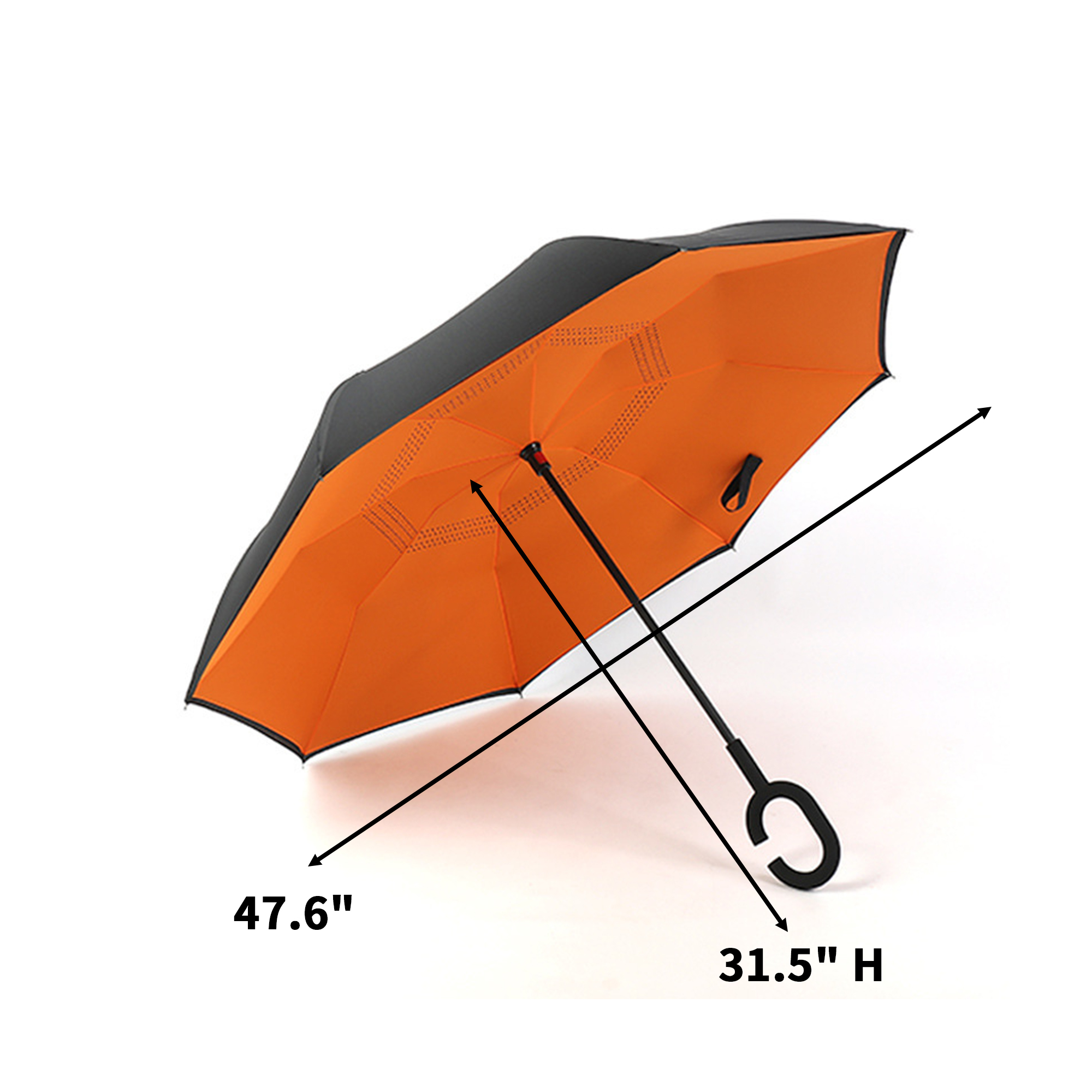C Handle Reverse Folding Umbrella 3