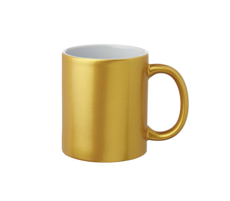 Metallic Stoneware Mug, 11 oz. 4