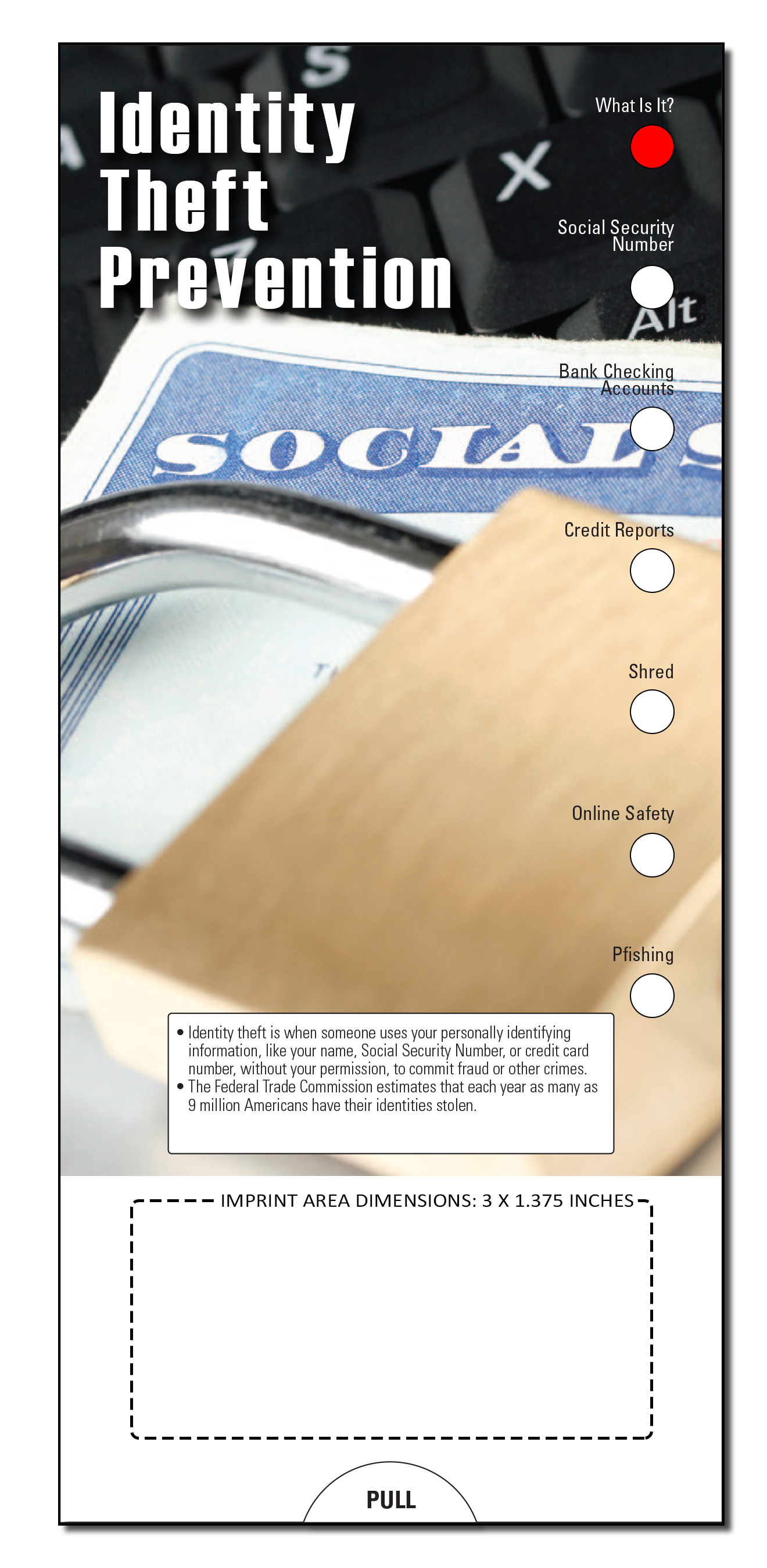 SLIDE CHART - Identity Theft Prevention Slide Chart 3