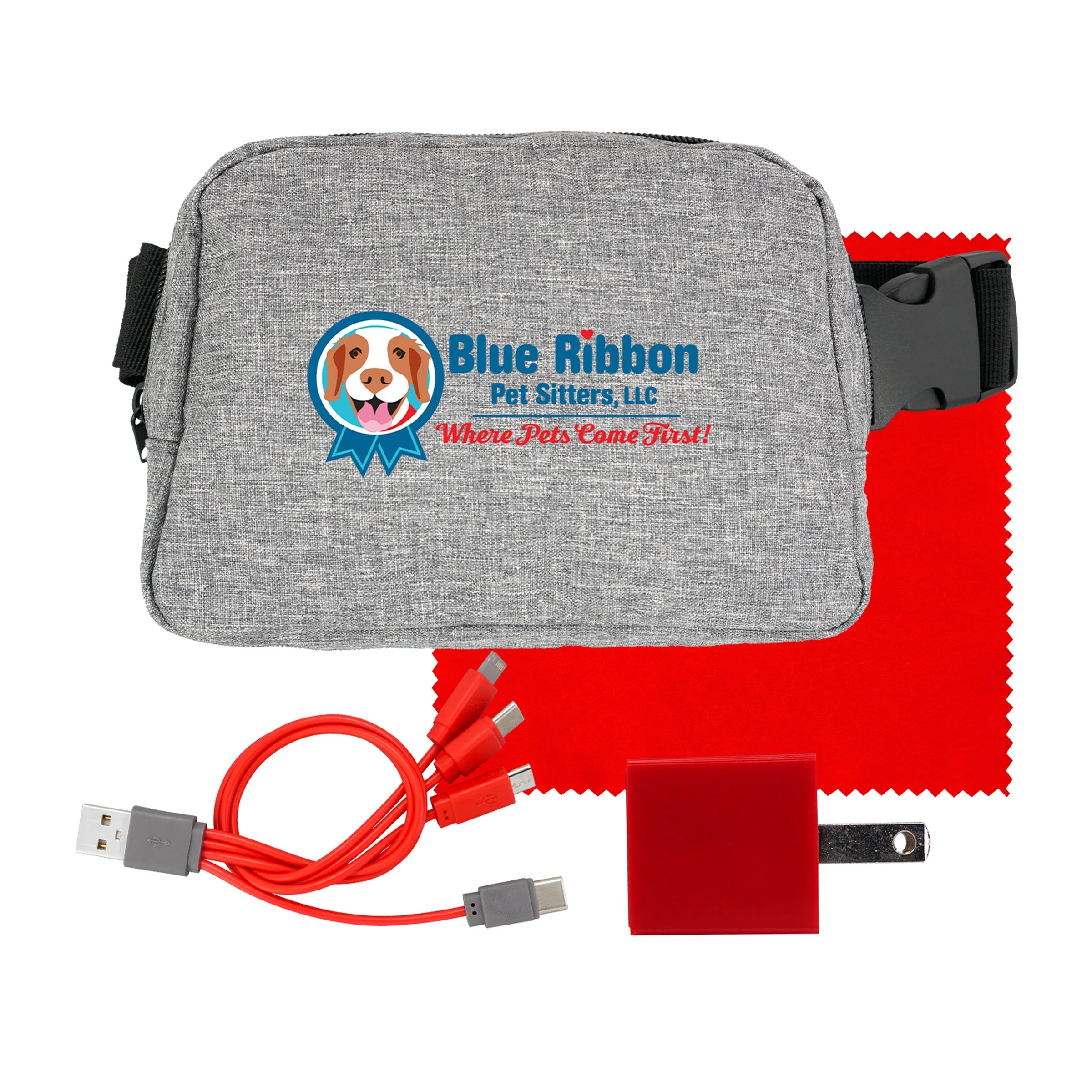 CHARGE & CLEAN RECYCLED FANNY PACK KIT 7