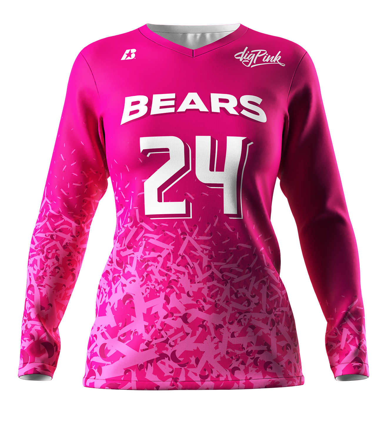 Jersey, Volleyball Long Sleeve, Women's 5