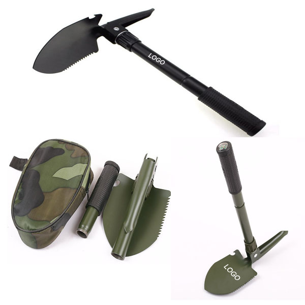 16-1/8" 3-IN-1 Mini Folding Shovel, 2