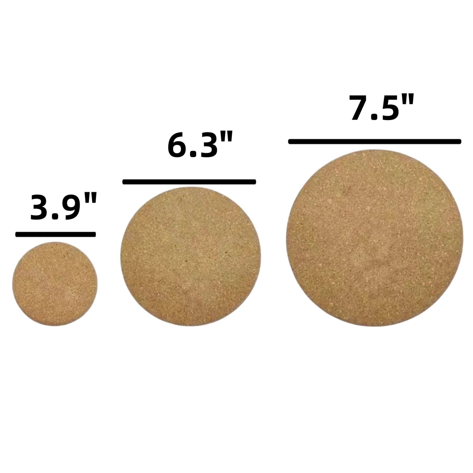 MOQ 50Pcs  3.9"Round Wood Coaster 3
