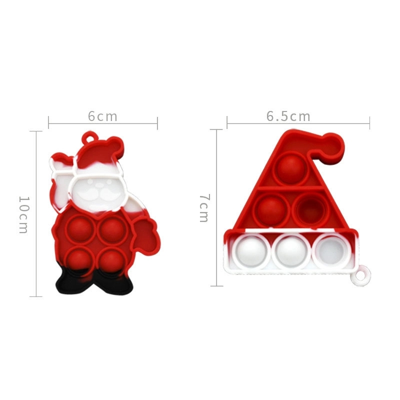 Mini Christmas Pop Keychain 8