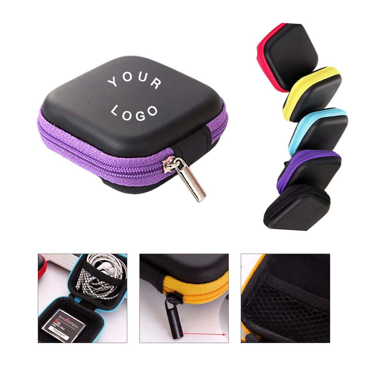 EVA Storage Case for Earphones and Cables 2