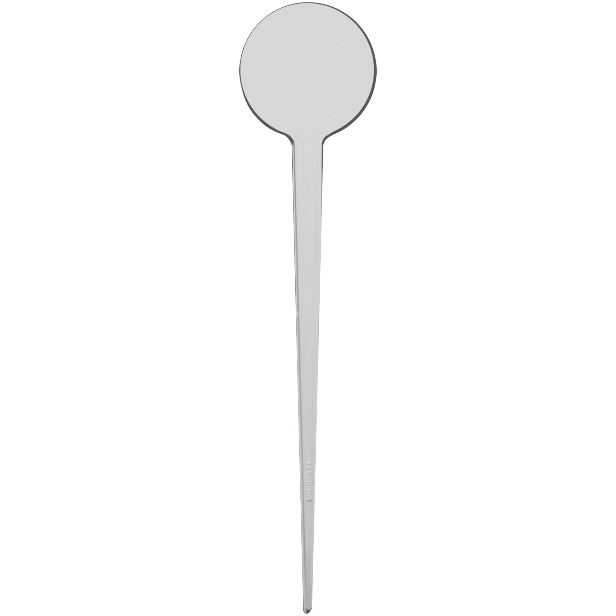Plastic Food Pick 4.000" Round (Color) Digital Print 3