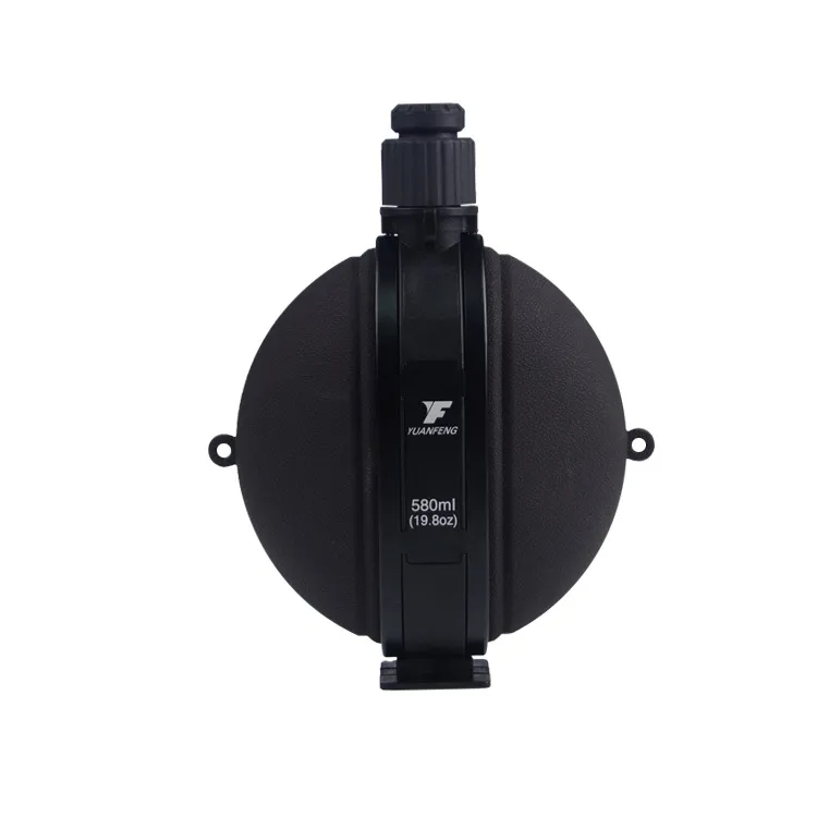 Foldable Camping Silicone Kettle With Compass 10