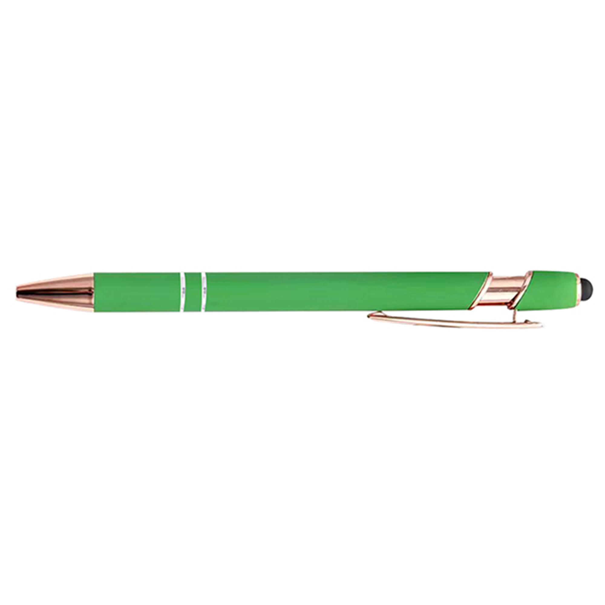 Rose Gold Soft-Touch Aluminum Pen w/ Stylus 9