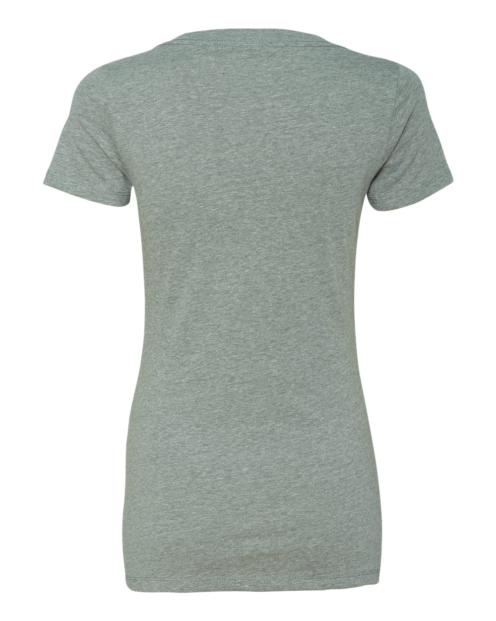 Women's CVC Deep V-Neck Tee - 6640 15
