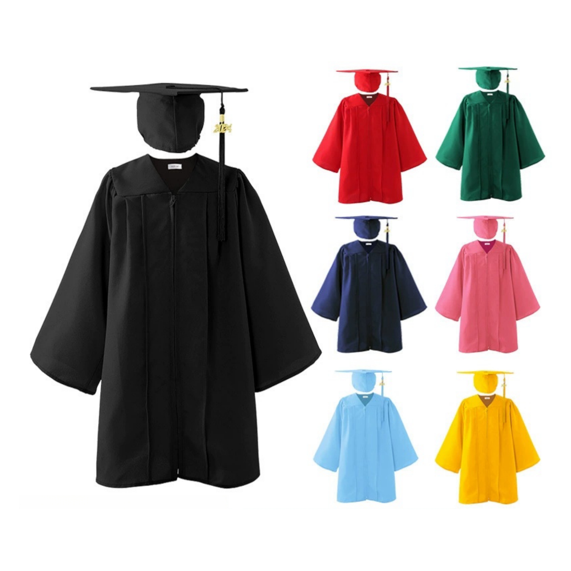 Child Size Graduation Cap And Gown 4