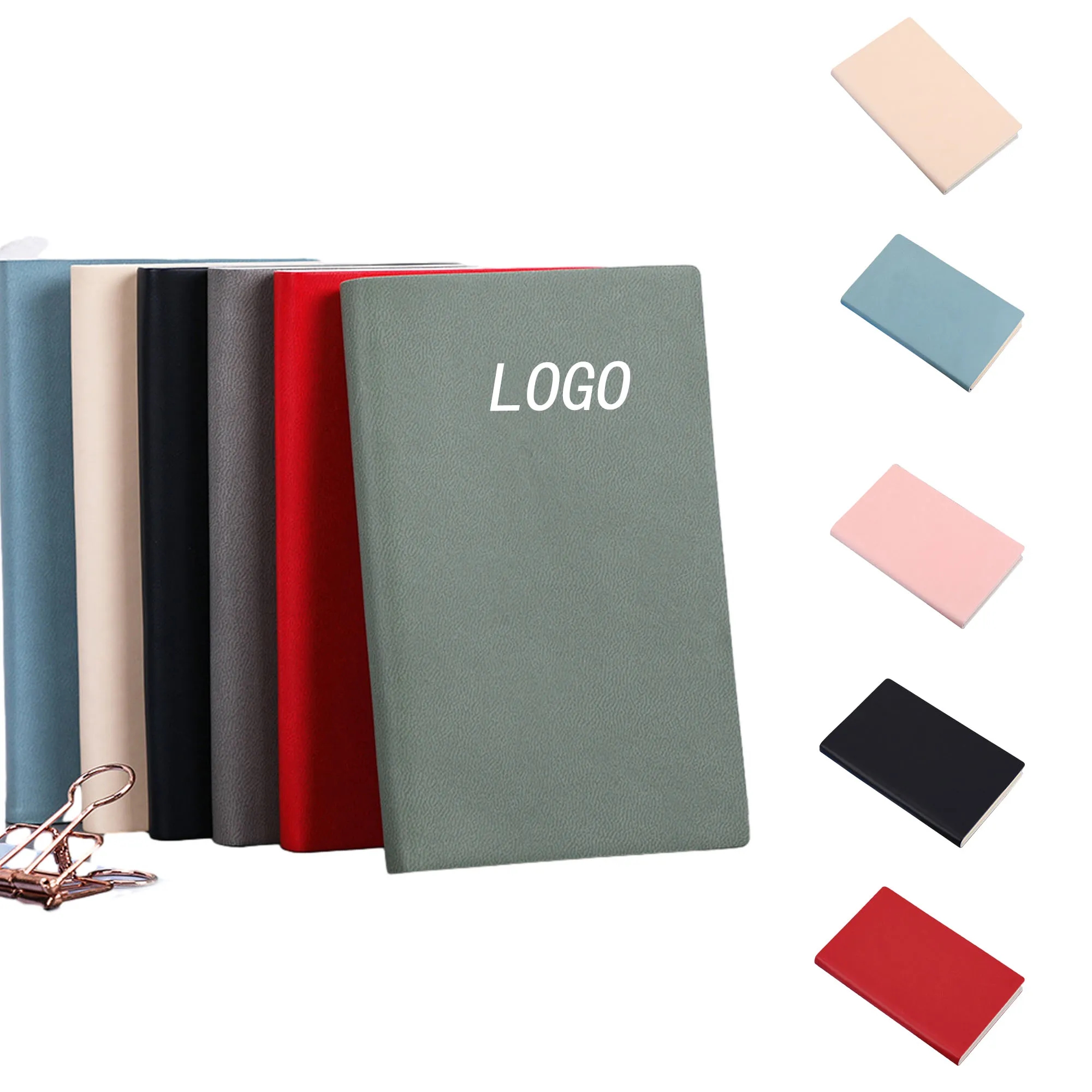 Small Notepad With Soft Leather Pocket 3