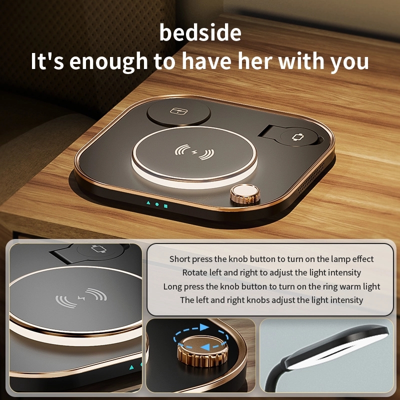 15W Fast Wireless Charging Station 4