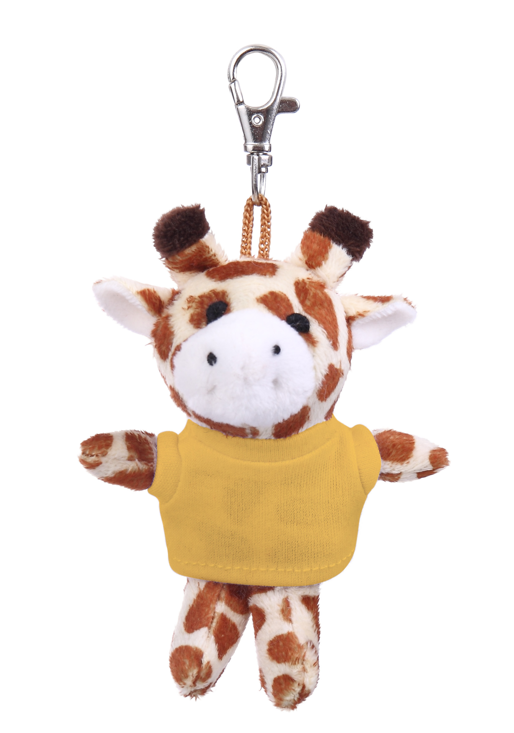 Soft Plush Giraffe Keychain with Tee 18