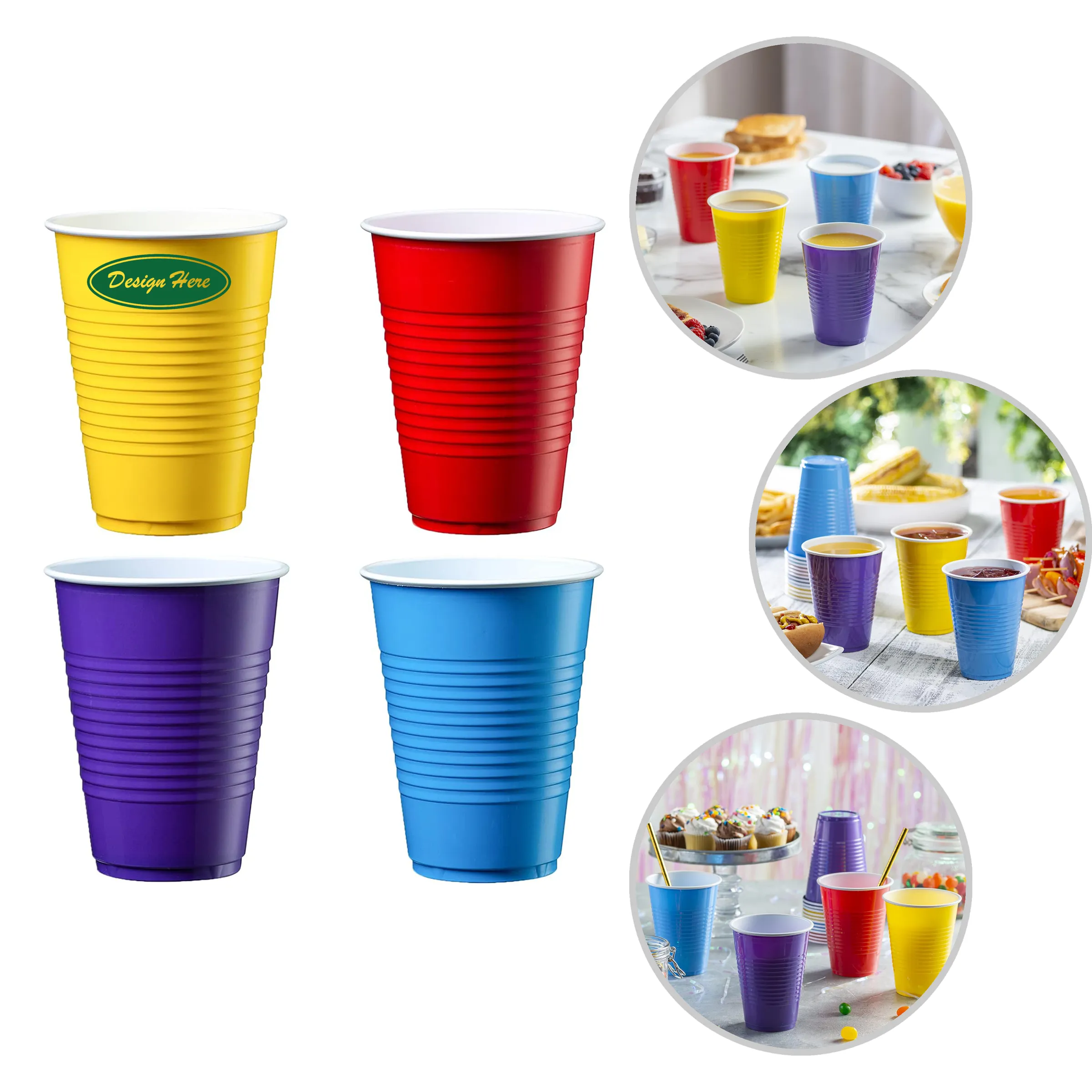 16 oz Disposable Party Plastic Cup