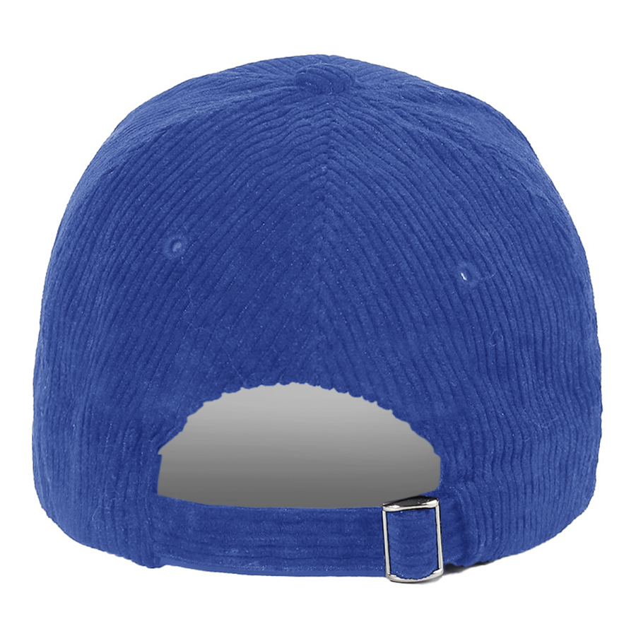Stock Corduroy 6-Panel Structured Cap w/ Metal Buckle 11