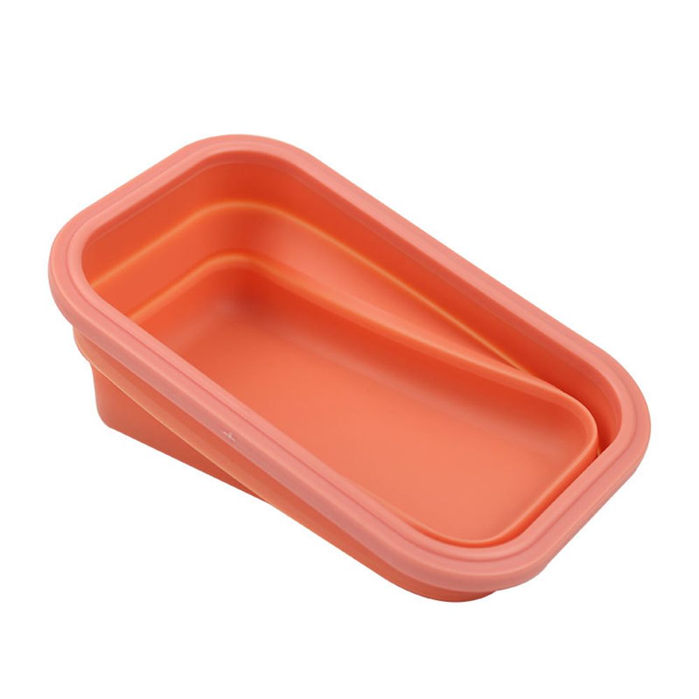 12OZ Silicone Foldable Collapisible Lunch Bento Box 1