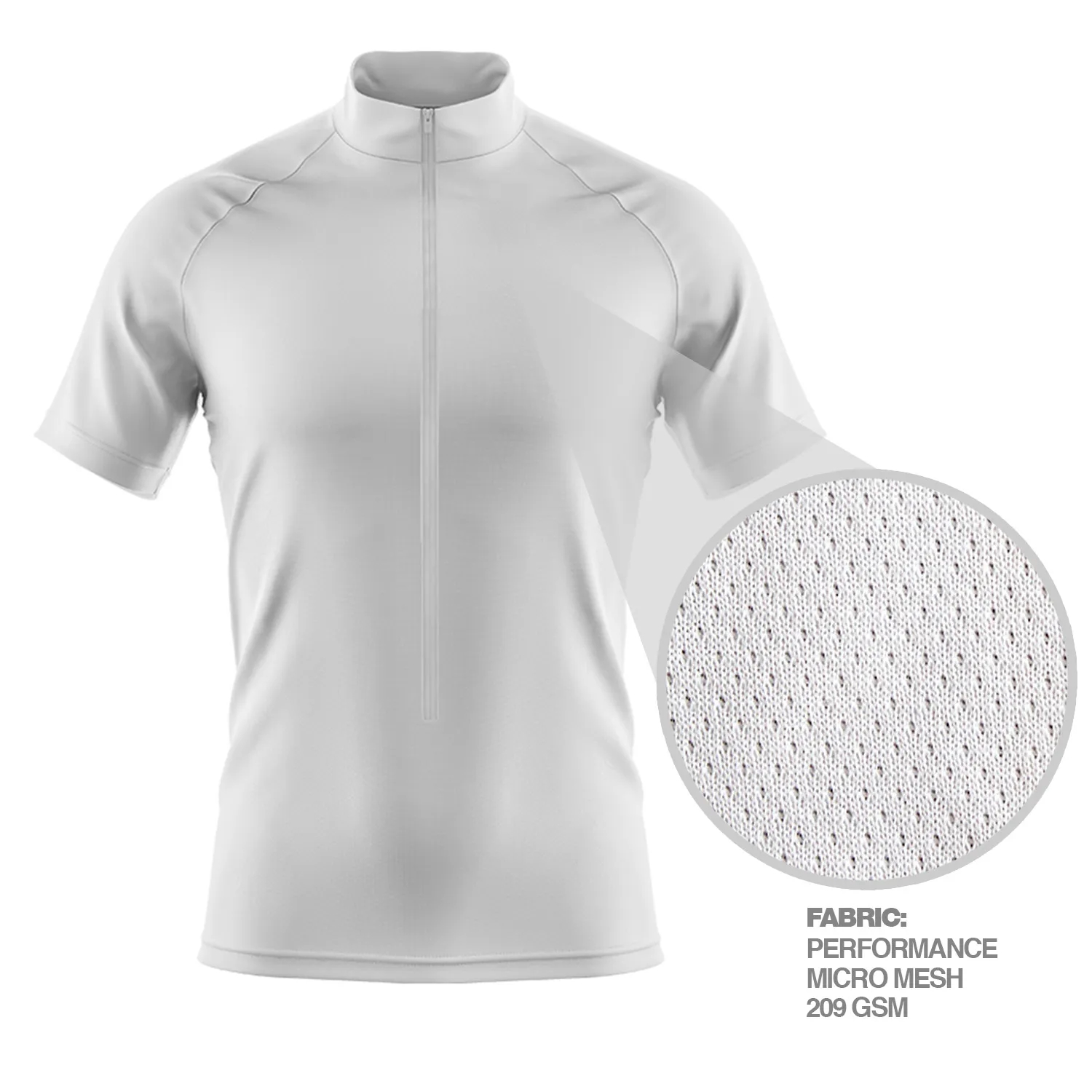 Men's 1/4 Zip Short Sleeve Cycling Jersey 3