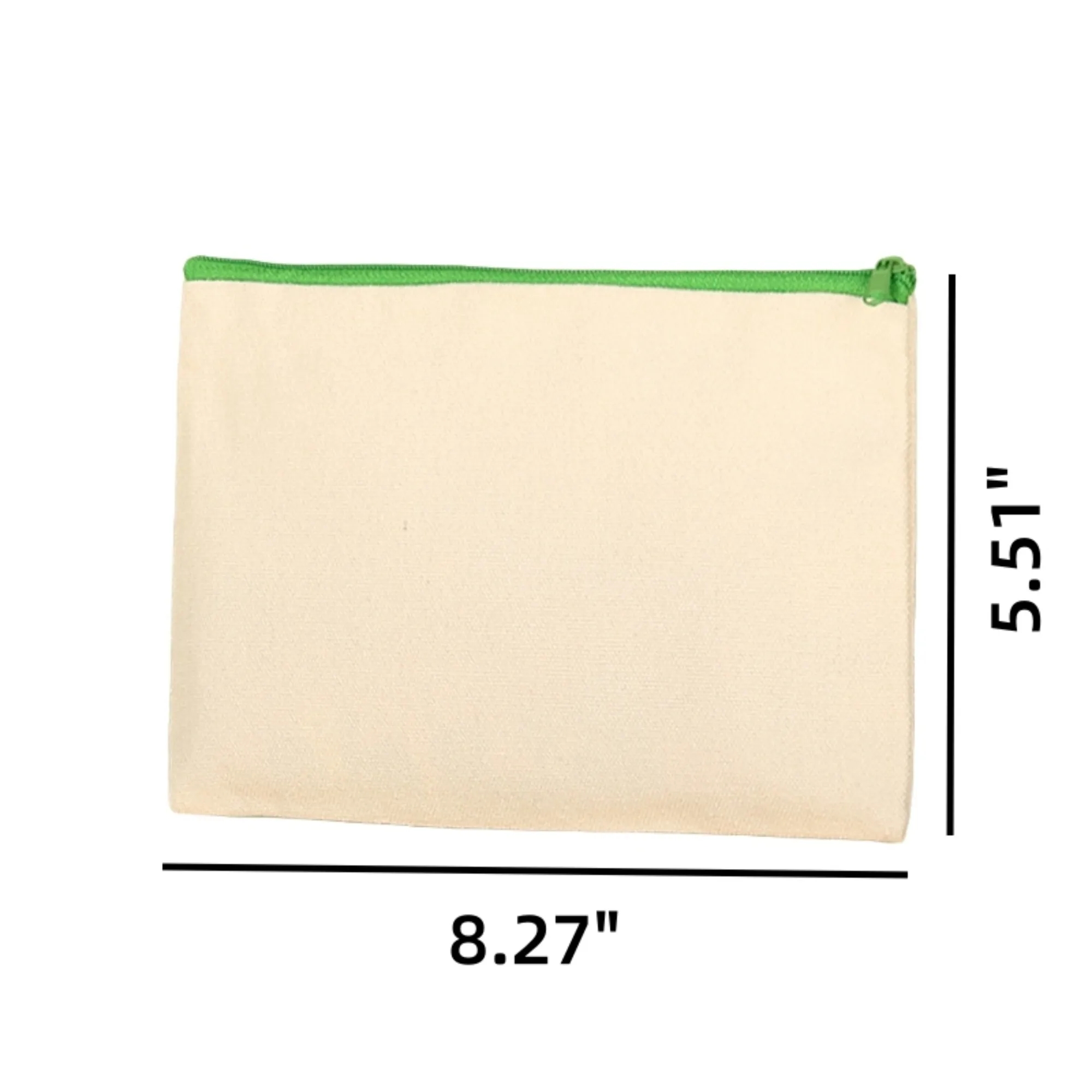 Durable Eco Canvas Pencil Pouch Pen Bags 4