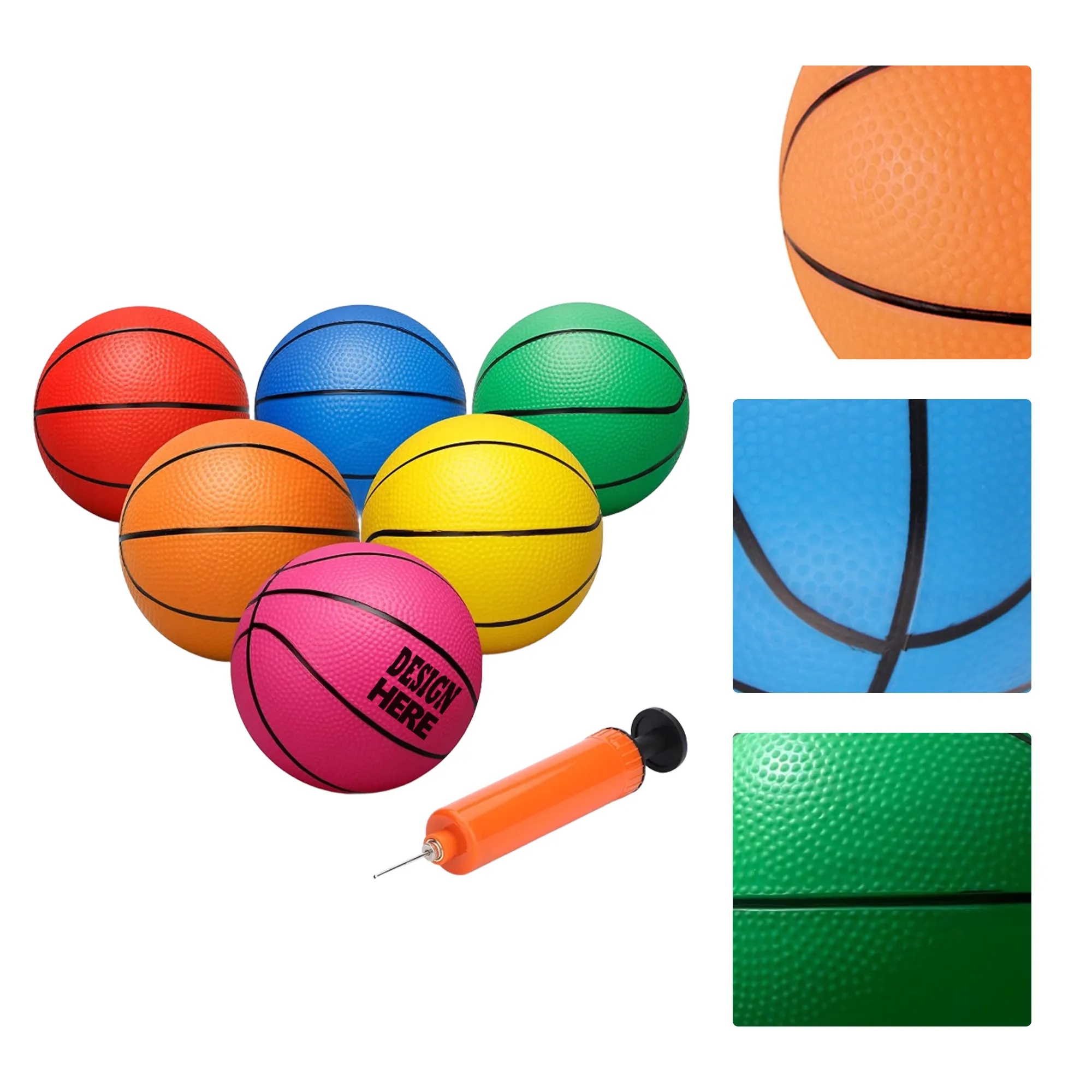Inflatable PVC Basketball Toy 2