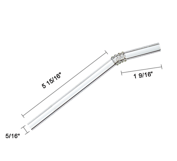 Recyclable Eco Friendly Glass Color Drinking Straw 2