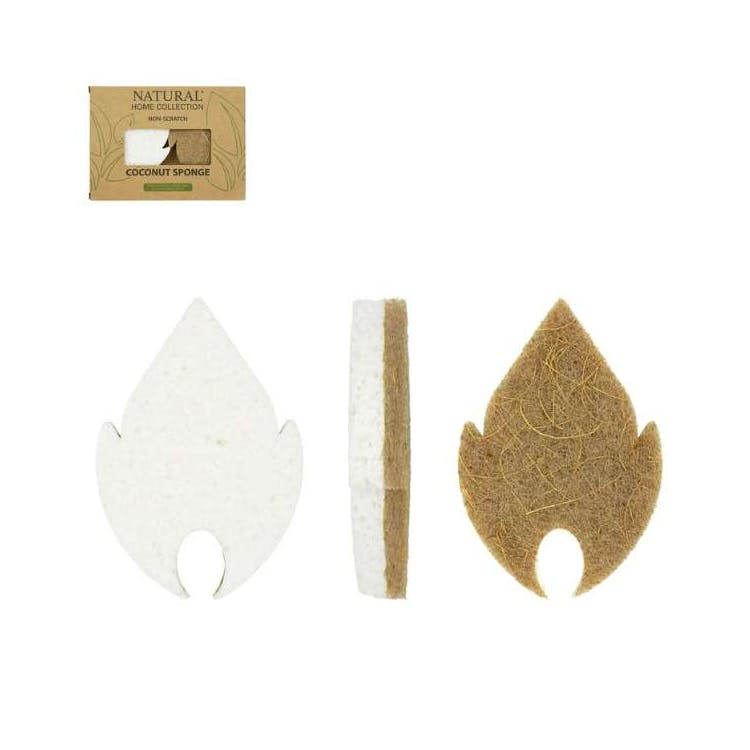 Non-Scratch Cleaning Sponge Scrubbers 2ct 1