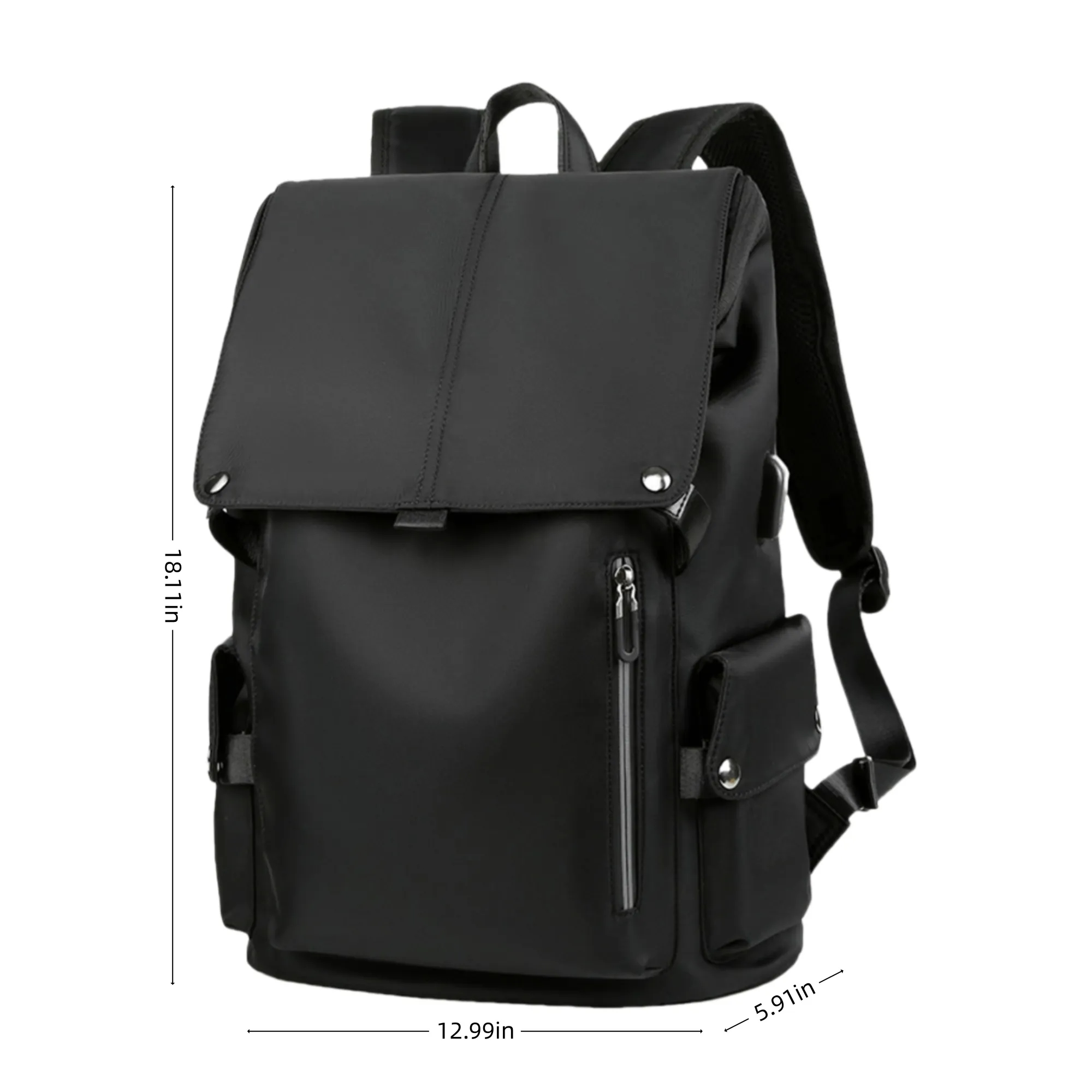 Simple Business Men's Computer Backpack 3