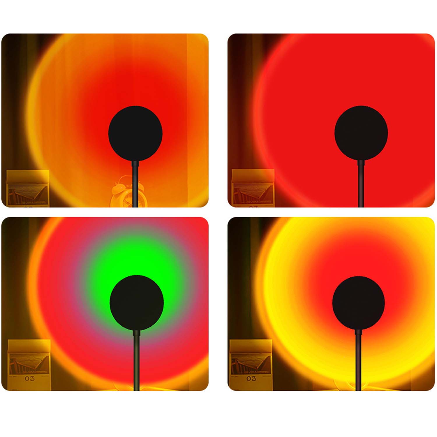 LED Sunset Lamp Projector 4