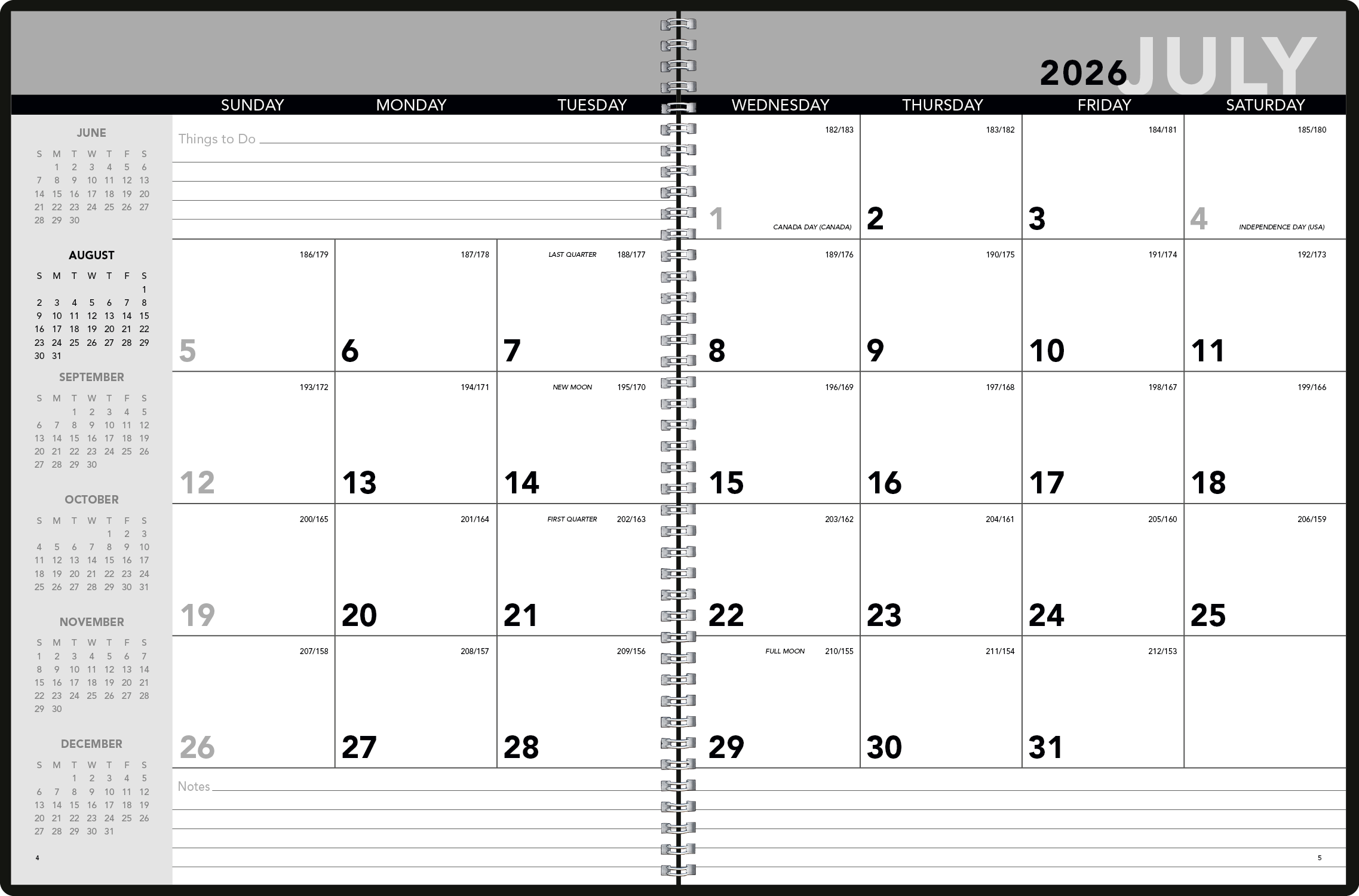 Triumph® Calendars Academic Monthly Planner 108