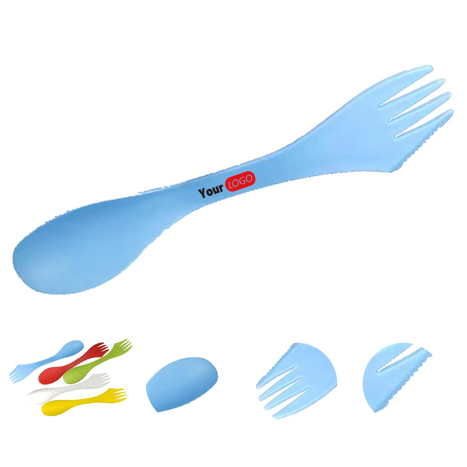 3-In-1 Multi-Functional Spork For Outdoor And Home Use