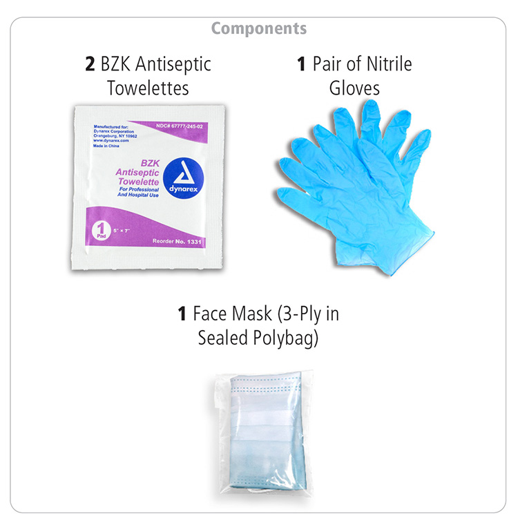 "HYDRA" Protective Face & Gloves Pack 14