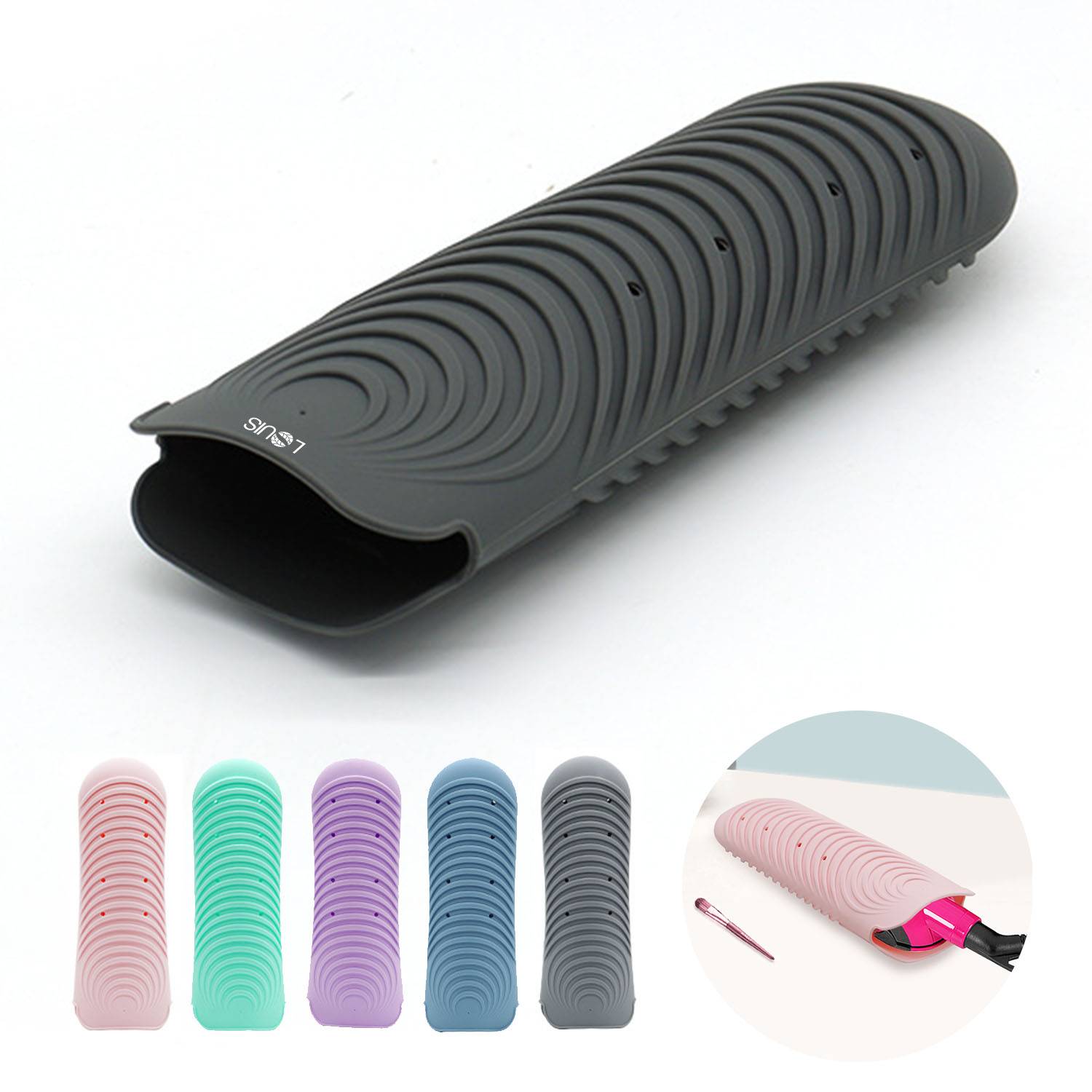 Silicone Straightener Heat Protection Sleeve 2
