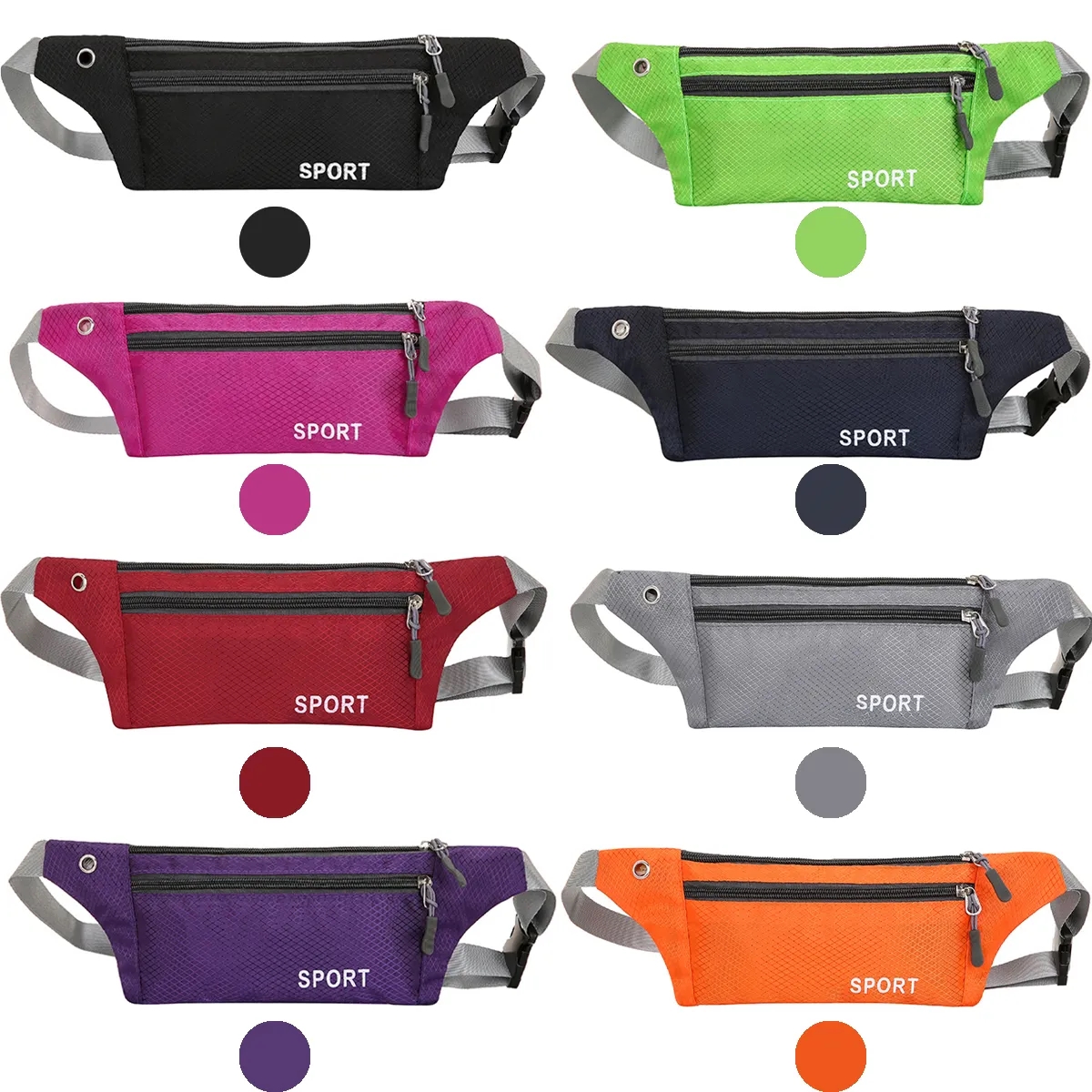 Outdoor Breathable Waterproof Running Sports Waist Pack 3