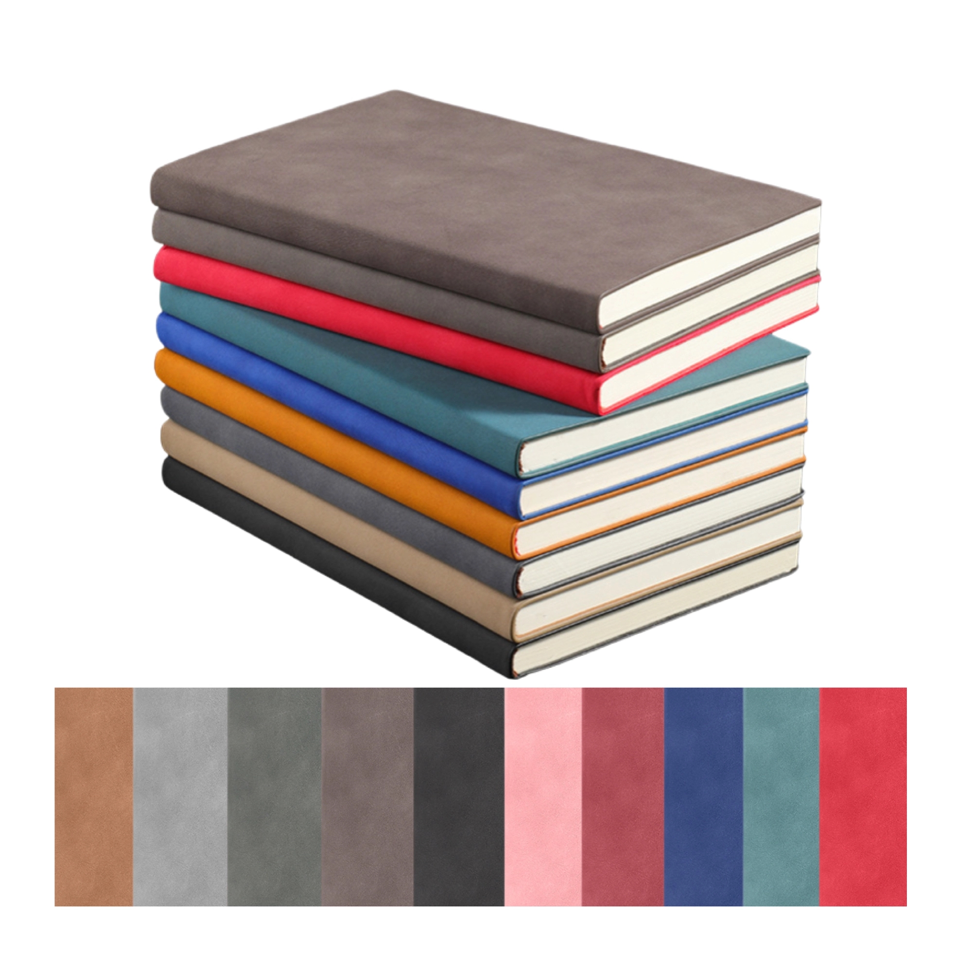 A6 Portable Sheepskin Business Notebook 1