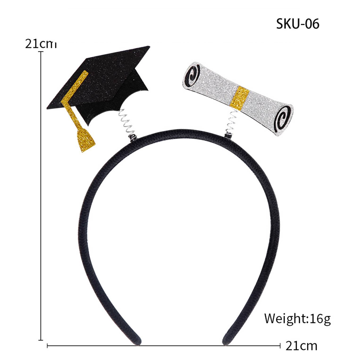 Graduation Headband Grad Cap Bopper 9