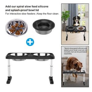 Adjustable Lifting Food Bowl 4