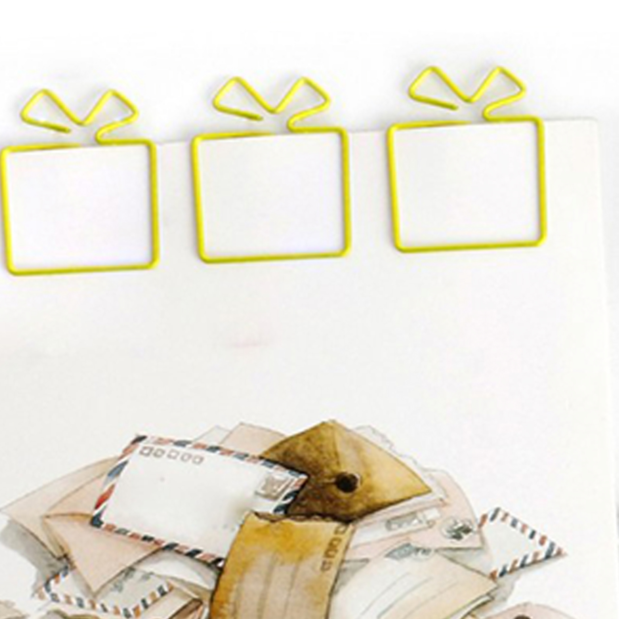 Gift Box Paper Clips w/Tin Container 4