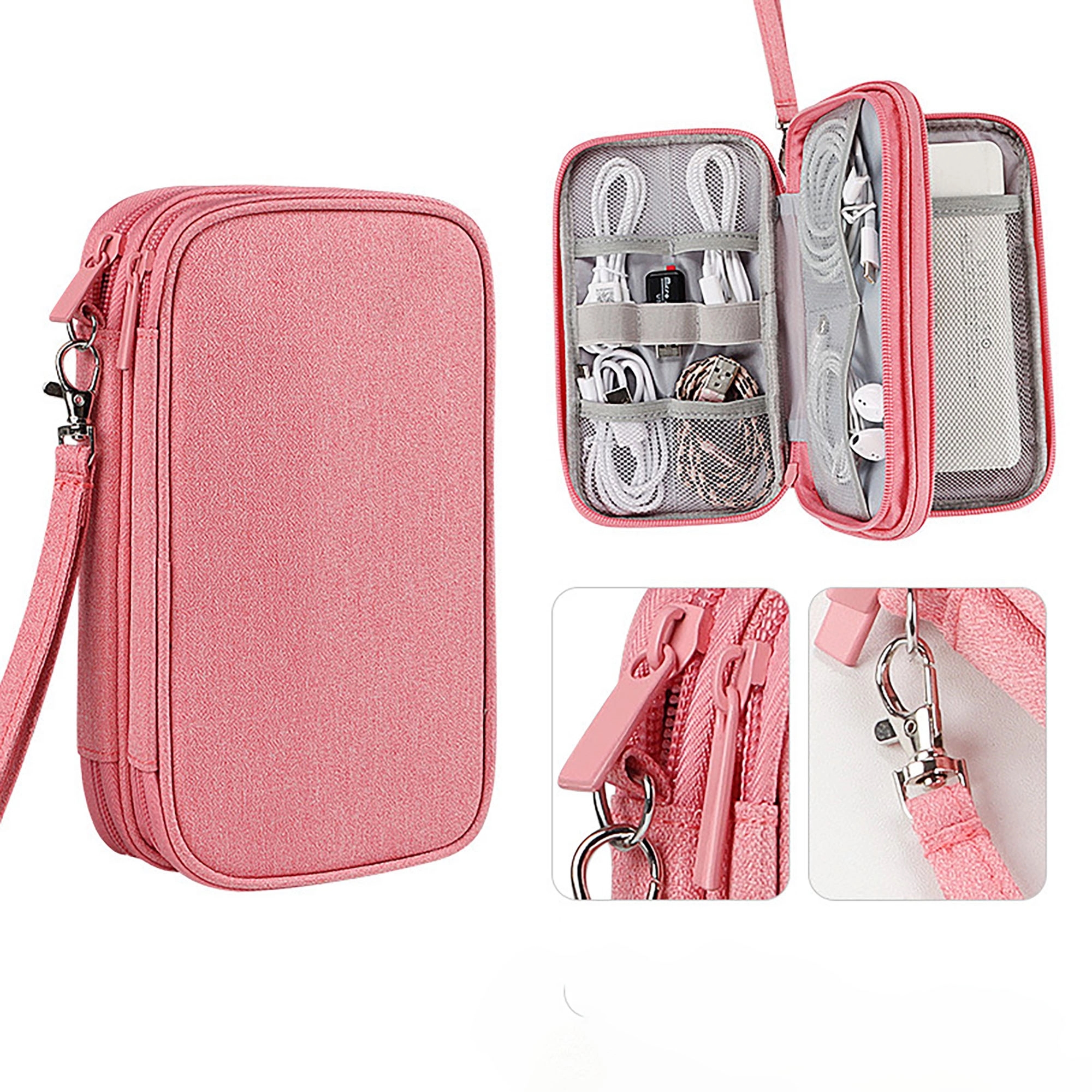 Canvas Double Layers Organizer Bag 1